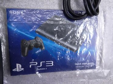 PS3 (Sony PlayStation 3): Playstation 3 super slim ən axrıncı madel. Təcili satılır!!! Heç bir