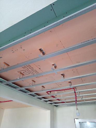 Tavan işləri: Bütün növ alcipan işləri görülür tv stent, figurlu tavan, düz tavan — 29