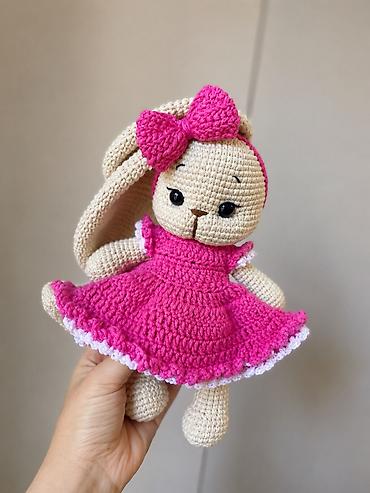 На заказ Вязаные крючком игрушки амигуруми - Медвежата и зайчата