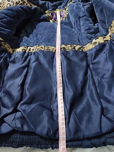 Верхняя одежда: Куртка детская зимняя, стильная, размер 116 см. 4-8 лет. (Листайте — 6