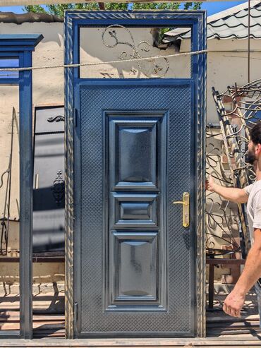 Giriş qapıları: Metal giriş qapıları – klassik dizayn və etibarlı qorunma - Material — 6