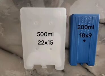 işlenmiş plastik pencere: Soyuducu torbalar və ya soyuducu qutular üçün nəzərdə tutulmuş 500 ml