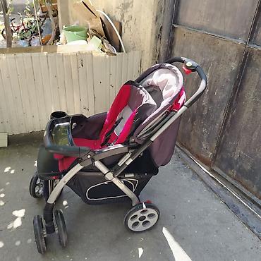 goodbaby: Uşaq arabası – Goodbaby brendi, qırmızı/boz rəng. Xüsusiyyətlər: - — 7