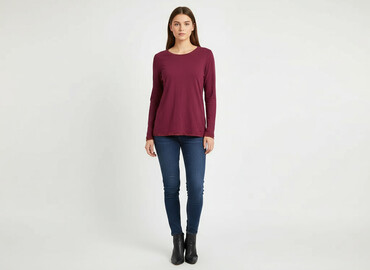 bluzka z długim rękawem new yorker: Women's blouse, size M