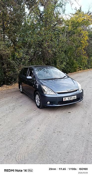 Toyota: Toyota WISH: 2003 г., 1.8 л, Автомат, Бензин, Вэн/Минивэн — 2