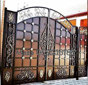 Откатные ворота: Ворота на заказ, Ворота в Бишкеке — 12