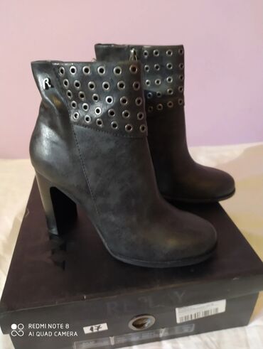 replay cizme braon: Ankle boots, Replay, 38