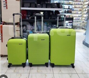 Çamadanlar: Sərnişin çamadanları – yüngül və möhkəm, sərt korpuslu (ABS/PP) — 2