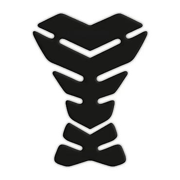 stikeri: Univerzalna zaštita rezervoara (tank pad) za motocikle – crna - — 1