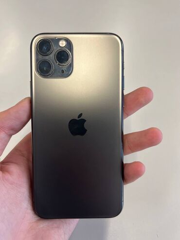 Apple iPhone: IPhone 11 Pro, Б/у, 64 ГБ, Space Gray, Защитное стекло, Чехол, 87 %