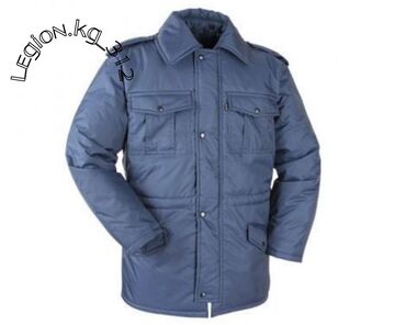 зимние мужские куртки: Куртка цвет - Синий