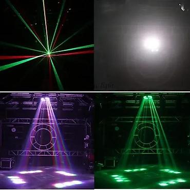 Rasveta: Roto Glava Strobe & Laser & Beam 3IN1 LED 120W. ✨ ROTO LED — 3