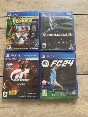 пс 5 цена в баку: PS4 üçün 2 oyunlu paket: 1) Crash Bandicoot 35azn 2)Mortal Kombat XL