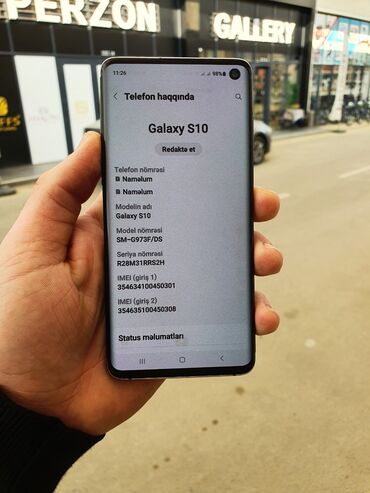 Samsung: Samsung Galaxy S10, rəng - Qara, İki sim kartlı — 4