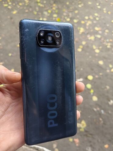 телефон fly ds123: Poco X3 NFC, 64 ГБ, цвет - Синий, Отпечаток пальца, Face ID