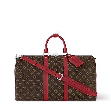 Дорожные сумки: Дорожная сумка Louis Vuitton Keepall Bandoulière. • Оригинальная канва — 2