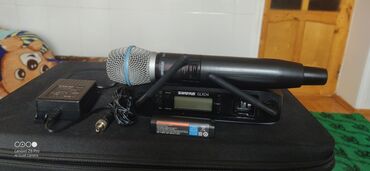 Mikrofonlar: Shure Glxd 24 BETA 87A orjinal Mikrafon Mikrafondan başı çıxanlar