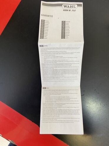 Trimmerlər və saç qırxan maşınlar: Saç qırxan maşın, Wahl — 10