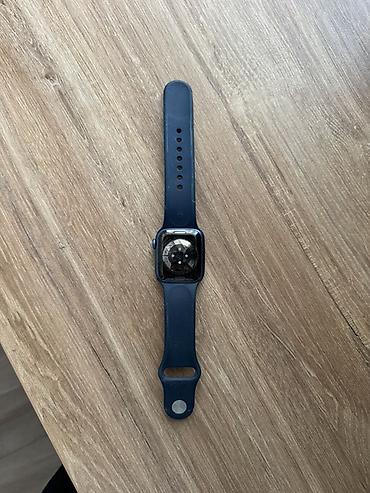 galaxy watch 7: Apple Watch Series 7, 41 мм - Корпус: синий алюминий - Ремешок: синий — 3