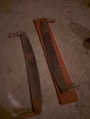 dairəvi mişar: Məhsul: İki ədəd əl mişarı (ağac üçün) Təsvir: - Metal bıçaqlı, hər — 4