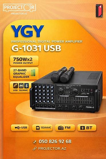 nəysə mp3: Professional səs gücləndiriciləri – karaoke və ümumi audio sistemlər — 1
