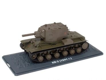 Коллекционные модели танков СССР. Тяжёлый штурмовой танк КВ-2 (1941г)