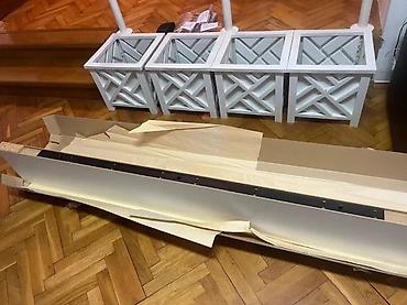 Ostali nameštaj: Zidna “lebdeća” polica – bela - Minimalistički dizajn sa skrivenim — 5