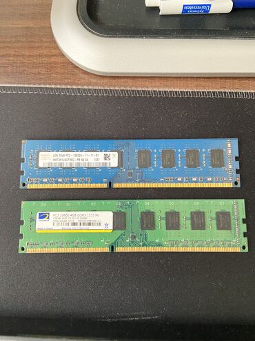 4gb ddr3 notebook ram: Operativ yaddaş (RAM) 8 GB, 1333 Mhz, DDR3, PC üçün, İşlənmiş
