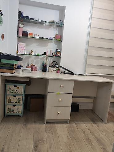 детски парта: Продается шкаф и парта для(2х) детской комнаты.12000с — 3