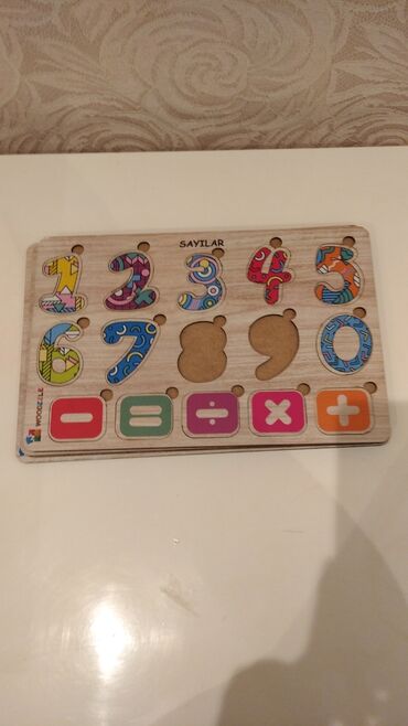 Oyuncaqlar: Taxta puzzle, öyrədici oyuncaq.Yenidiler,sondakilarda 1-2 si — 11