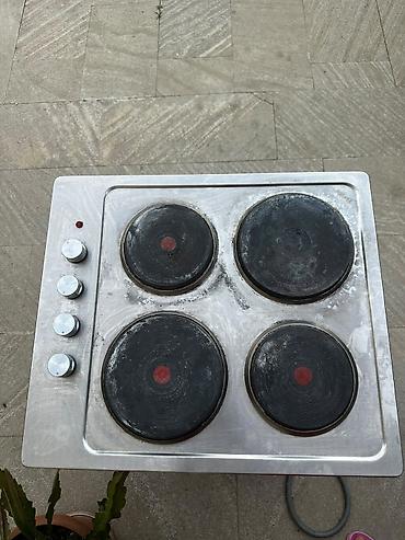 elektron kitab: Elektrik plitə – 4 gözlü, quraşdırılan tip - Marka: Idealux (lövhədə — 3
