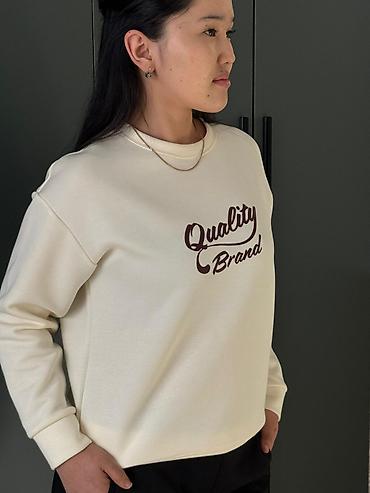 Толстовки, худи: Свитшот, С надписью, 2XL — 4