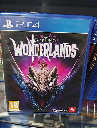 Video oyunlar və konsollar: PS4 oyun diski: Tiny Tina’s Wonderlands Janr: fantaziya temalı — 1