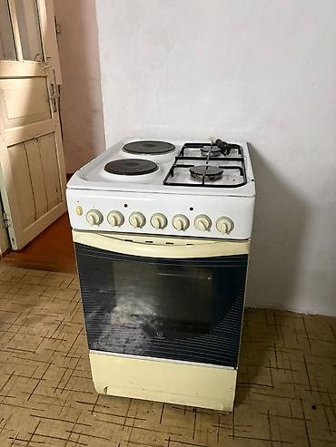 Техника жана электроника: Комбинированная плита Indesit цена договорная - Варочная поверхность — 2