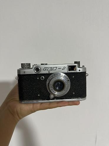 Фотокамера ФЭД-2 с объективом Индустар-26М 50 мм f/2.8 (резьба М39)