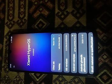 redmi note 15c: Redmi 13C, 256 GB, rəng - Qara, Barmaq izi — 3