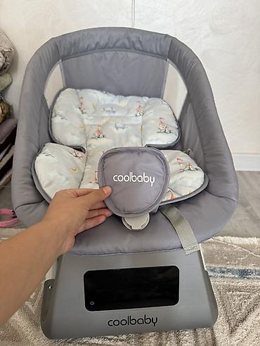 купить качелю: Электрокачеля для малышей Coolbaby - Тип: автоматическая — 1