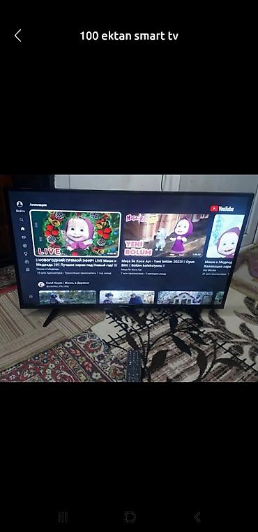 x96 android box: Hisense 109 ekran Smart tv — 1
