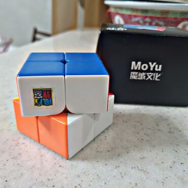 ящик для игрушки: Кубик Рубика 2x2 Moyu Meilong 2m
Скоростной магнитный кубик 2х2х2