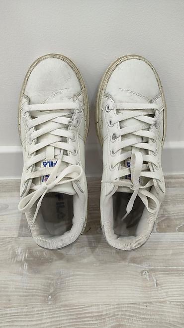 fila: Кроссовки, 38, Fila, Б/у, цвет - Белый, Самовывоз — 3