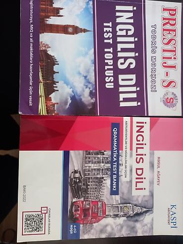 Testlər: Məhsul: İngilis dili üzrə test kitabları dəsti - Prestij-S Tədris — 1