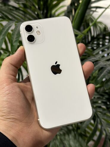 Apple iPhone: IPhone 11, 128 ГБ, Белый, Защитное стекло, Чехол, В рассрочку, 100 %
