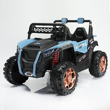nemacka obuca: UTV za decu 2217 – 4×4 pogon, 12V, plava (Šifra: 2217plava-90) — 1