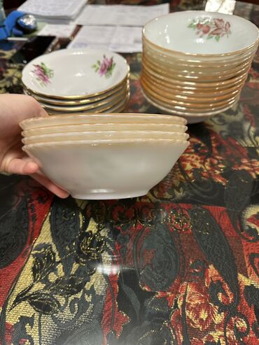 Sup qabları: Sup qabları, 6 ədədli dəst, Keramika, SSRİ — 9