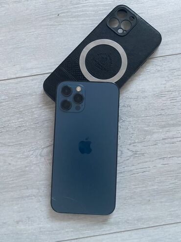 чехол x: IPhone 12 Pro, 256 ГБ, Көк, Каптама
