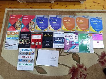 Müxtəlif dərs vəsaitləri və hazırlıq kitabları dəsti Tərkib: - 2025