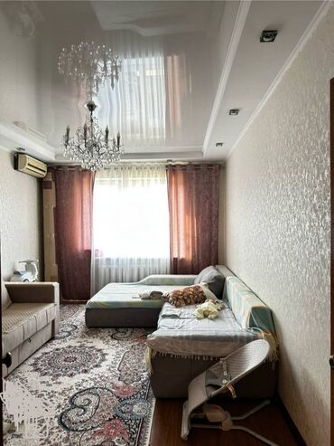 1 комнатные квартиры в бишкеке продажа: 2 комнаты, 51 м², 106 серия, 6 этаж