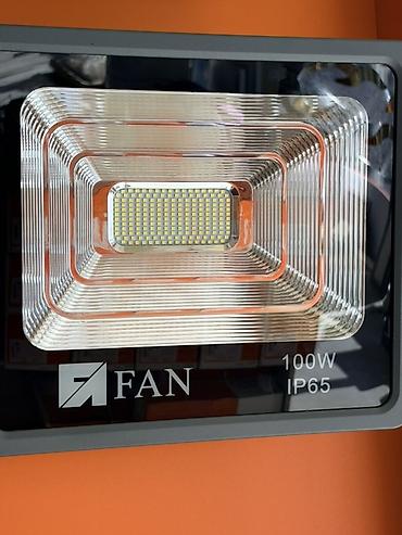 Светодиодный прожектор FAN 100W, класс защиты IP65. - Мощность: 100