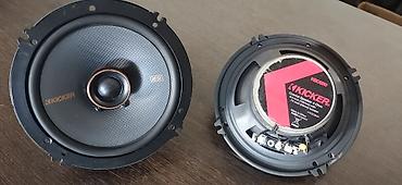 Динамики для авто: Акустические динамики для автомобиля — набор из нескольких пар. Много — 17