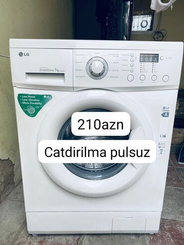 Paltaryuyan maşınlar: Paltaryuyan maşın LG, 7 kq, Avtomat, Qurutmasız, Kredit yoxdur